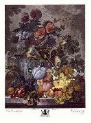 Jan van Huysum Still Life with Fruit and Flowers Germany oil painting artist